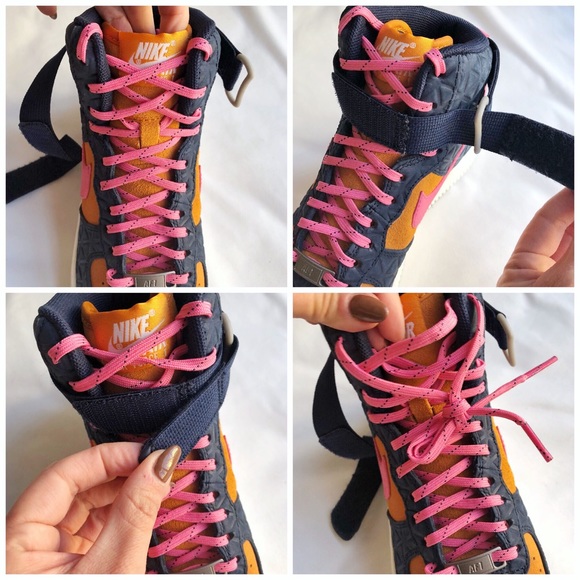 Nike Air Force 1 Suede High Top Sneakers - Picture 5 of 8